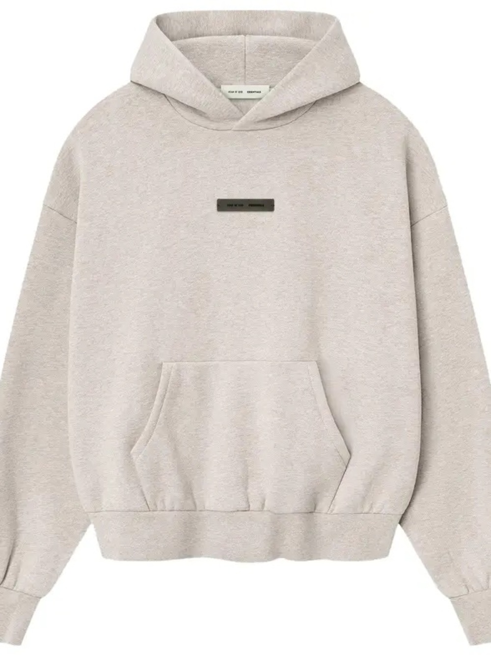 Fear of God Essentials Classic Hoodie Heather Stone
